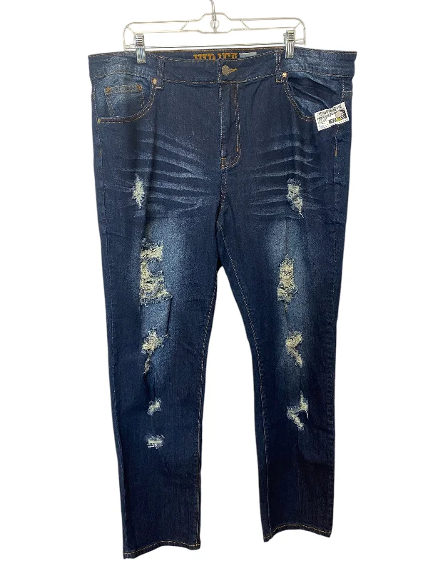 Energy Wear Jeans Straight By Clothes Mentor In Blue Denim, Size: 24