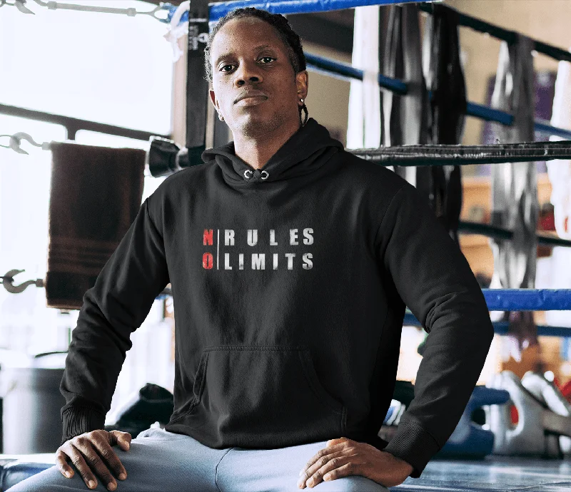 Relaxed Weekend Wear " NO RULES, NO LIMIT " - WINTER HOODIES