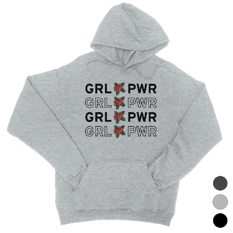 Creative Prints 365 Printing Girl Power Womens Hooded Sweatshirt Cute Women's March Outfit Ideas Creative Prints 365 Printing Girl Power Womens Hooded Sweatshirt Cute Women's March Outfit Ideas