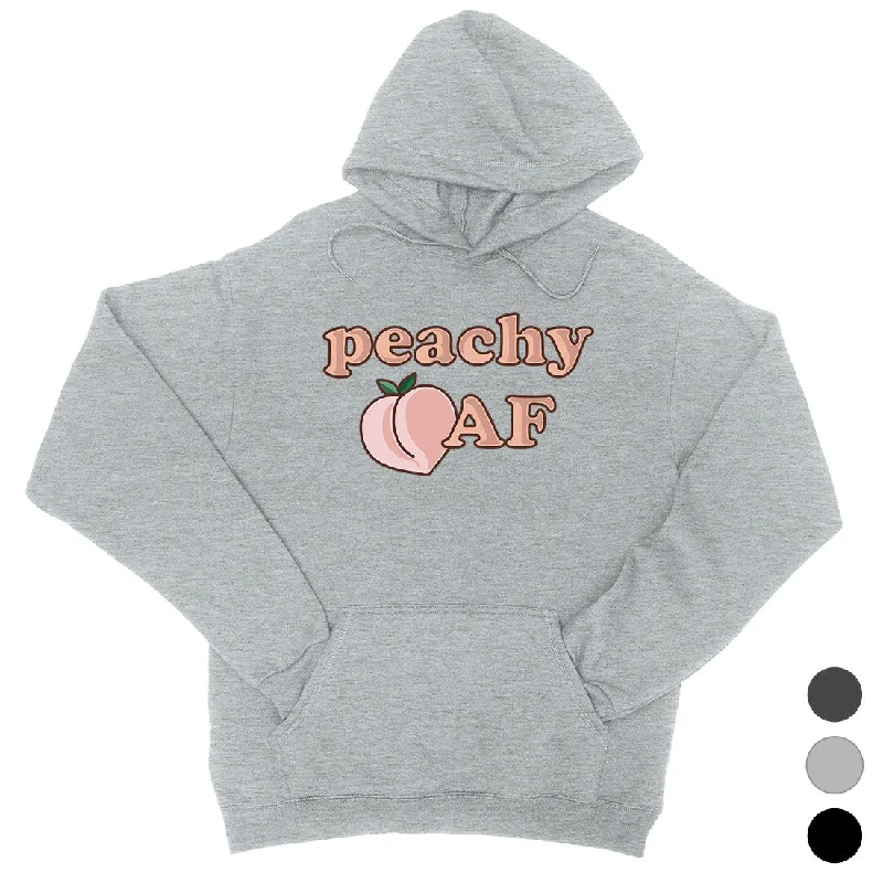 High-quality Styles 365 Printing Peachy AF Womens Hoodie Cute Graphic Winter Pullover Gift For Her High-quality Styles 365 Printing Peachy AF Womens Hoodie Cute Graphic Winter Pullover Gift For Her