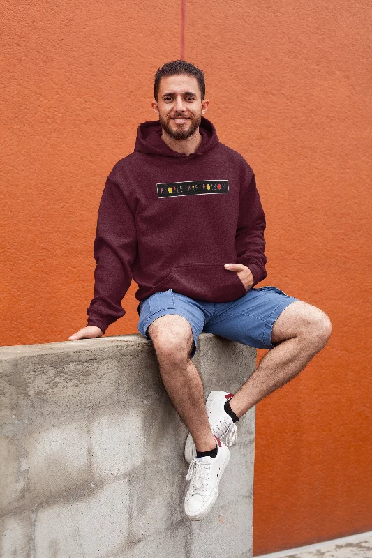 Elegant Design "PEOPLE ARE POISON" - WINTER HOODIES