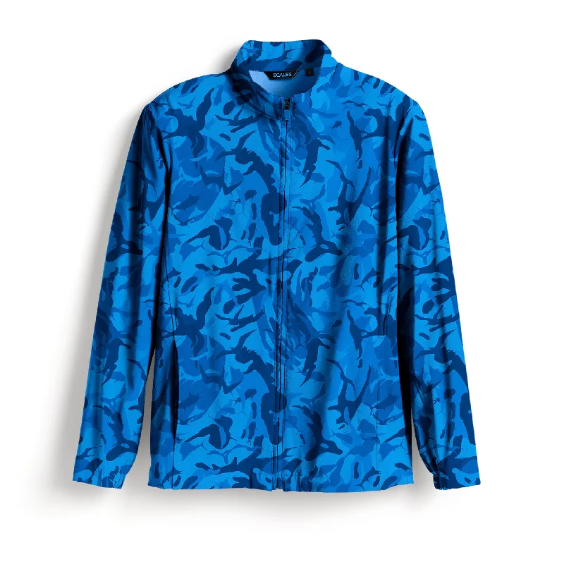 Youthful Street Fashion Frigate Camo Full Zip Jacket