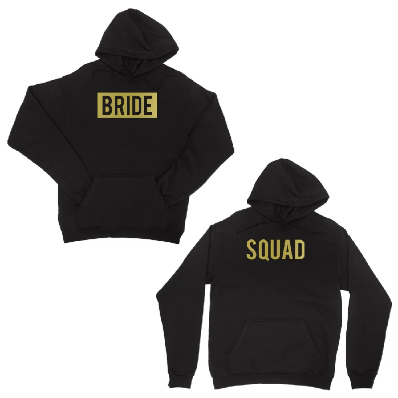 Innovative Design Bride Squad Boxed-GOLD Unisex Pullover Hoodie Modern Classic Gift