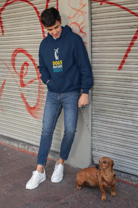 Must-have For Fashion "DOGS BEFORE DUDES "- WINTER HOODIES