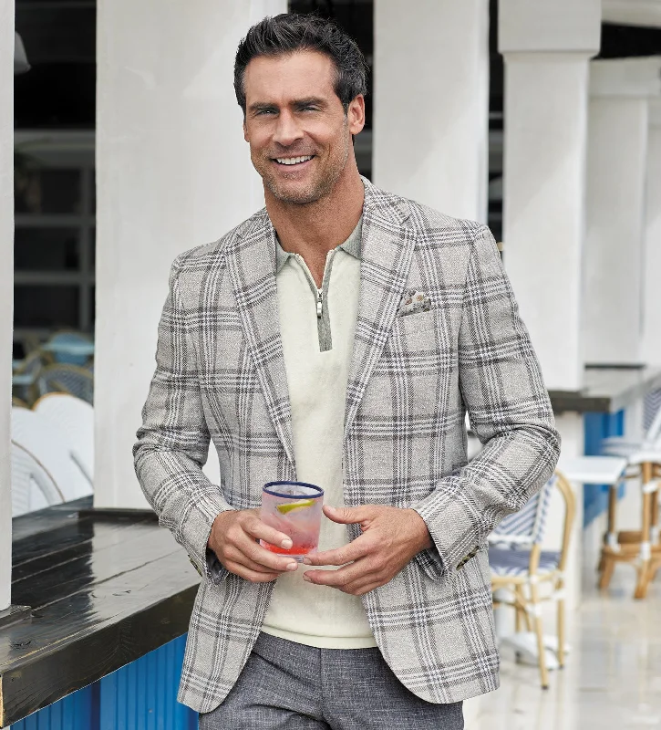 Casual Wear Reserve Plaid Sport Coat