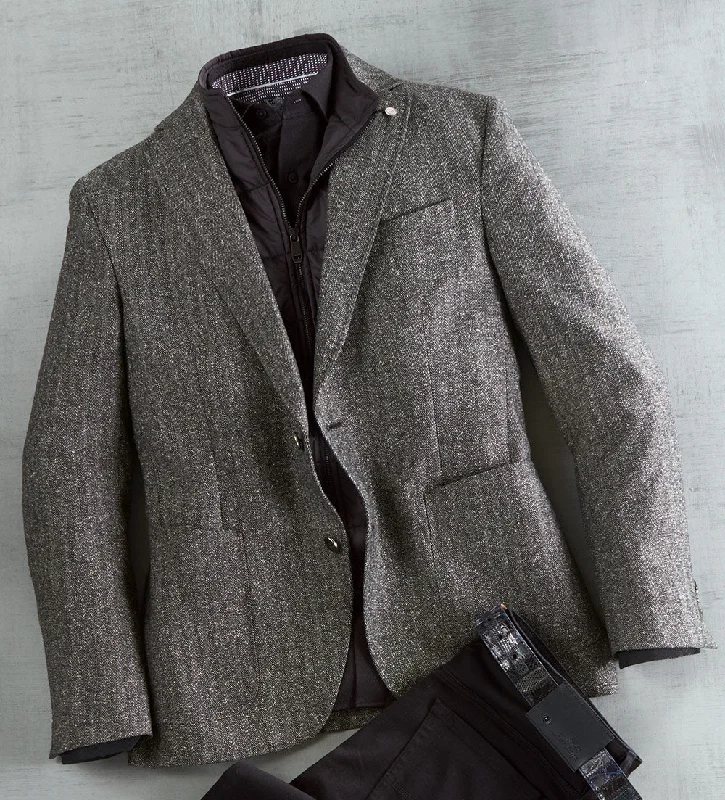 Celebrity Style Patrick James Herringbone Sport Coat