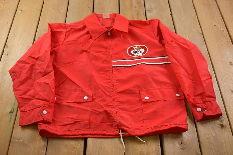 Urban Design Sense Vintage 1990s Mack Trucks Windbreaker Jacket