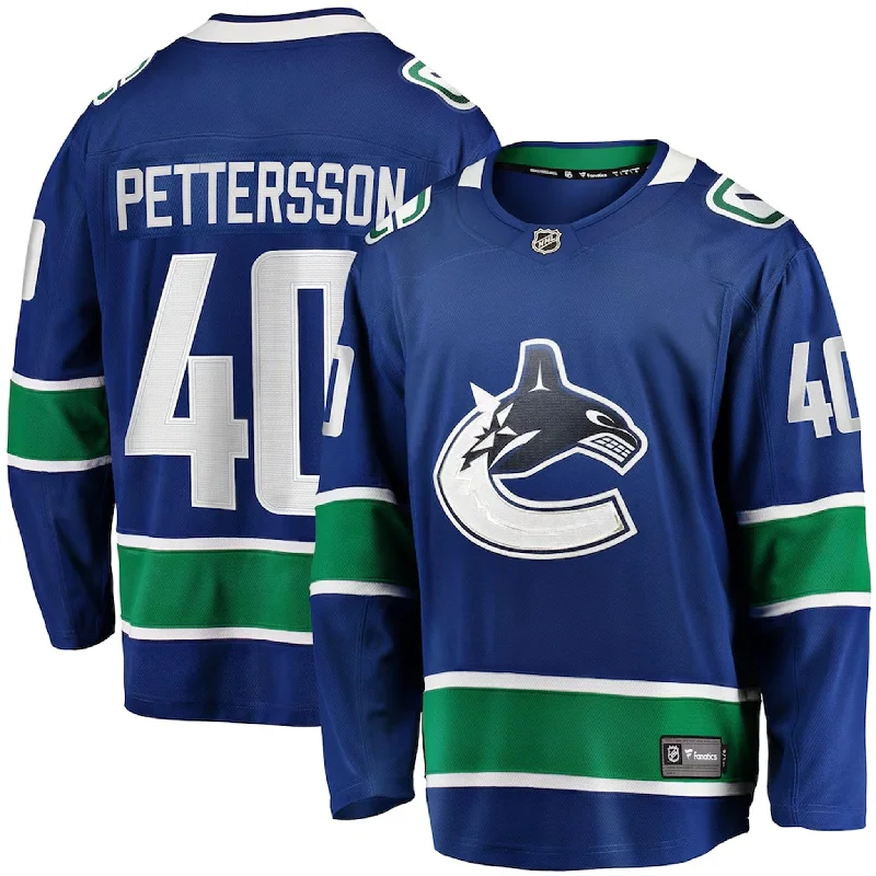 Cute Style Fanatics Breakaway Senior Home Jersey - Vancouver Canucks Elias Pettersson