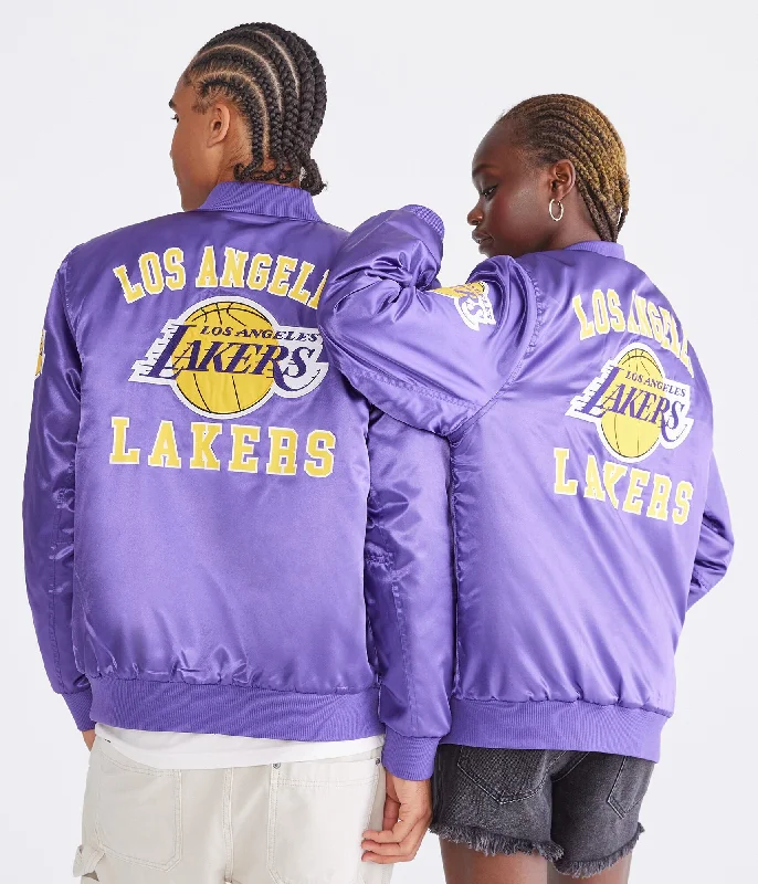 Knowledge And Elegance Aeropostale Los Angeles Lakers Bomber Jacket