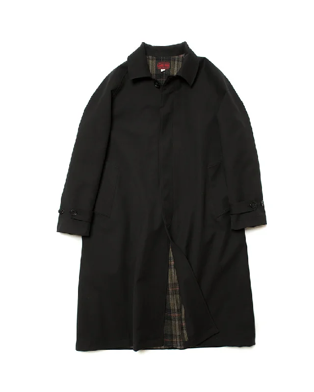 Elegant Temperament Black Balmacaan