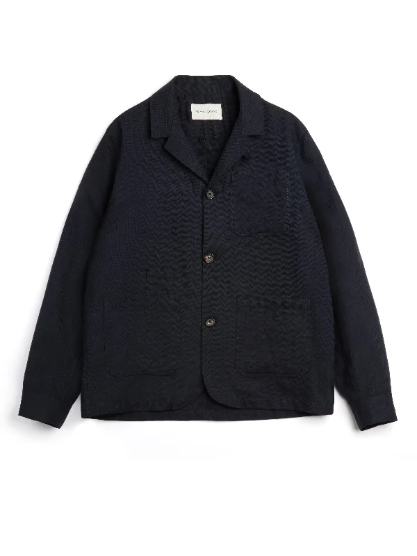 Moisture wicking Bradwell Jacket Stockbridge Navy