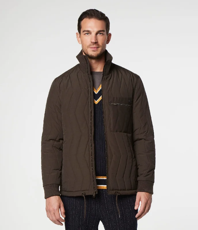 Urban Style Floyd Zigzag Bomber