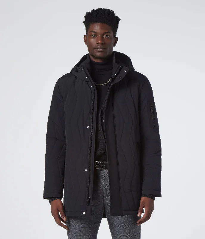 Light And Breathable Foley Zigzag Parka