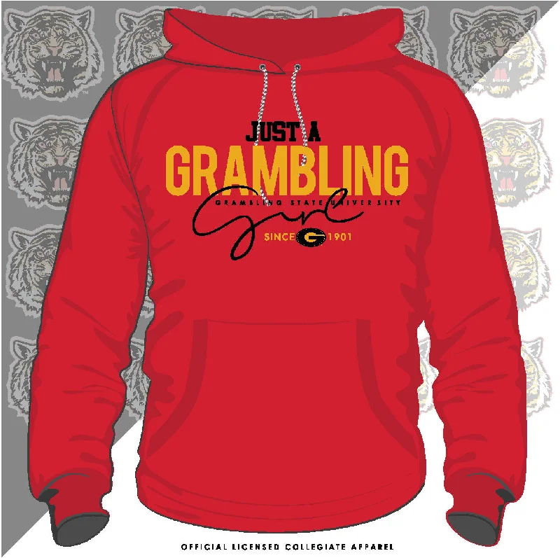 Comfortable And Cold-proof GSU | Just A Girl Red | Unisex HOODIE (Z)