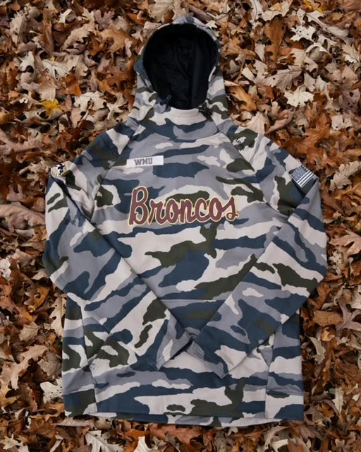 Cozy Look Broncos Sideline Camo Hoodie