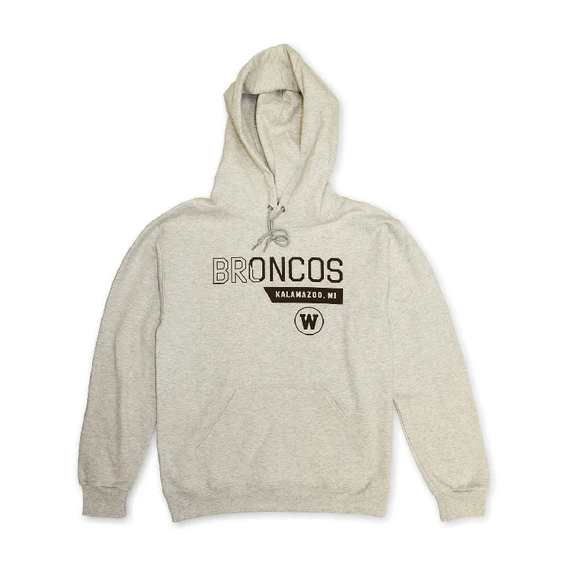 Soft Comfort Broncos Backslash Hoodie