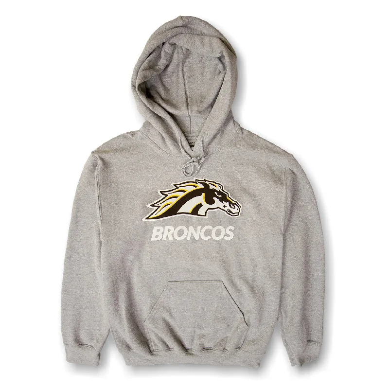 Comfortable Jeans Broncos Spirit Mark Hoodie