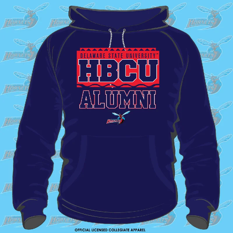 Fashion Concept Del State | 90s ALUMNI Navy Unisex Hoodie (aja)**