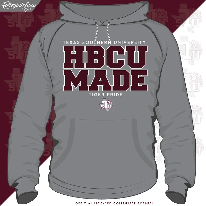 Summer Selection Texas Southern | HBCU MADE Gray Unisex Hoodie (z)