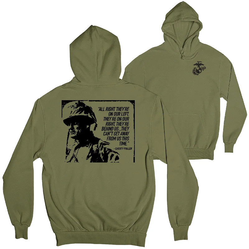 Everyday Comfort Chesty Puller Quote Hoodie