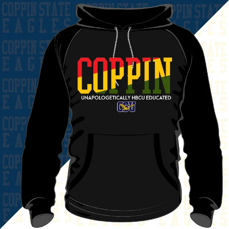 Goddess Style Coppin St. | 1892 Selassie RASTA Black Unisex Hoodies