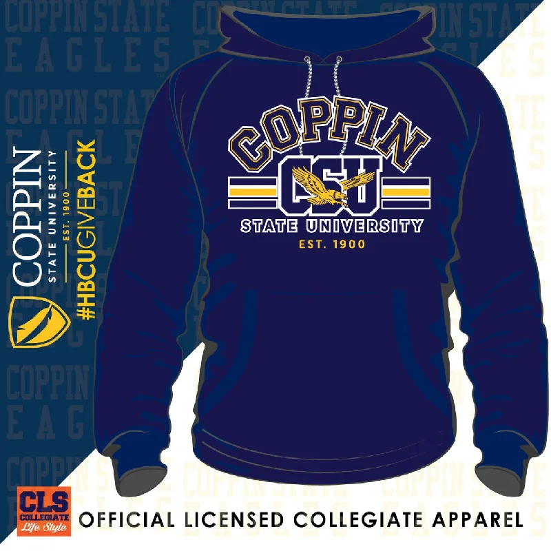 Comfortable Mind Coppin St. | TRAD | Navy Unisex Hoodie (DK)
