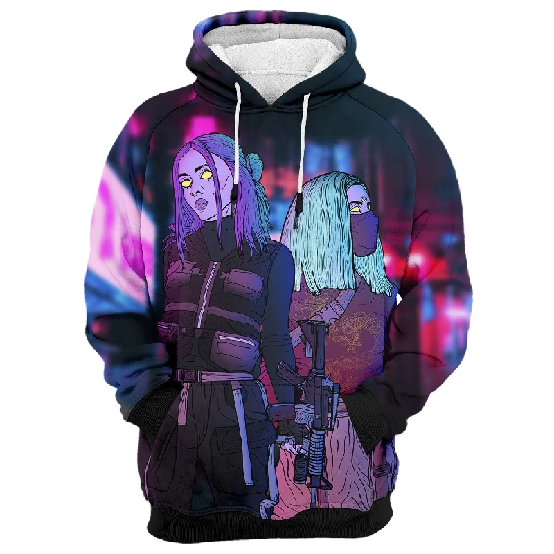 Breezy Style Cyber Punk Hoodie