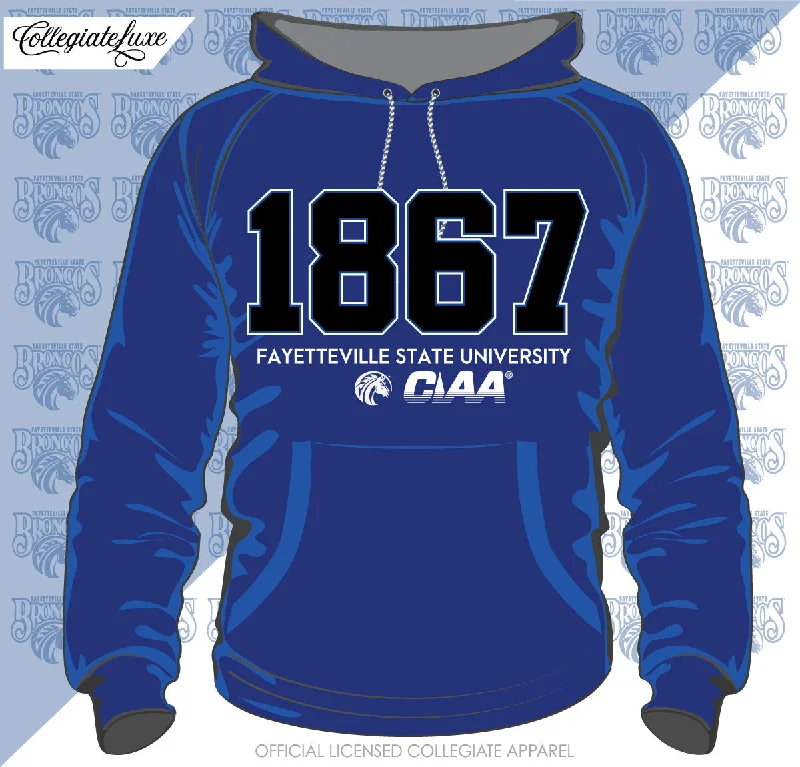 Elegant Comfort Fayetteville State | est1867 Royal Blue unisex Hoodie (bre)