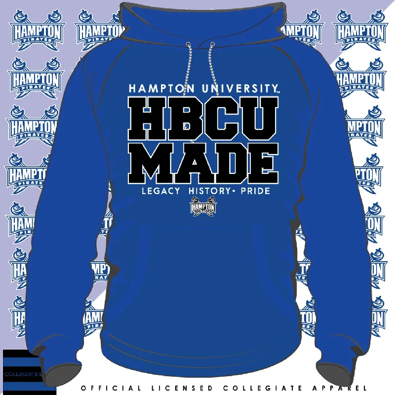 Cool Style Hampton U | HBCU MADE Royal Blue Unisex Hoodie