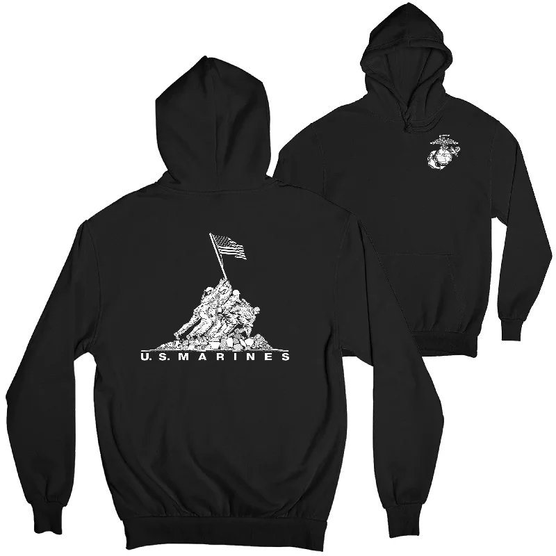 Trendy Wear Iwo Jima 2-Sided Hoodie