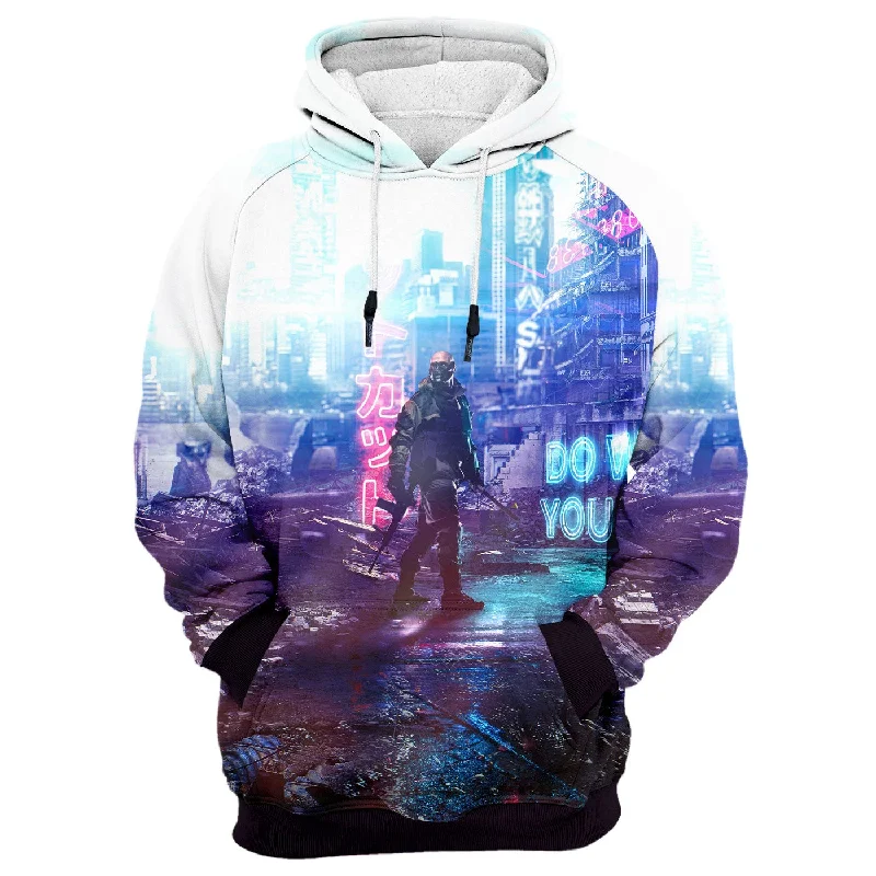 Soft Textures Lost Hoodie