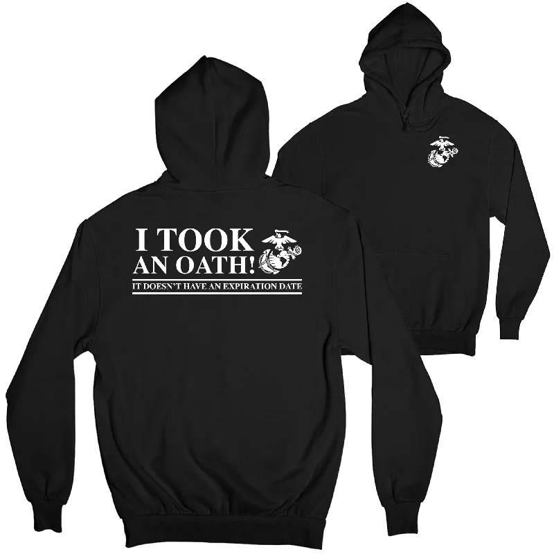 Urban Comfort Marines I Took an Oath 2-Sided Hoodie