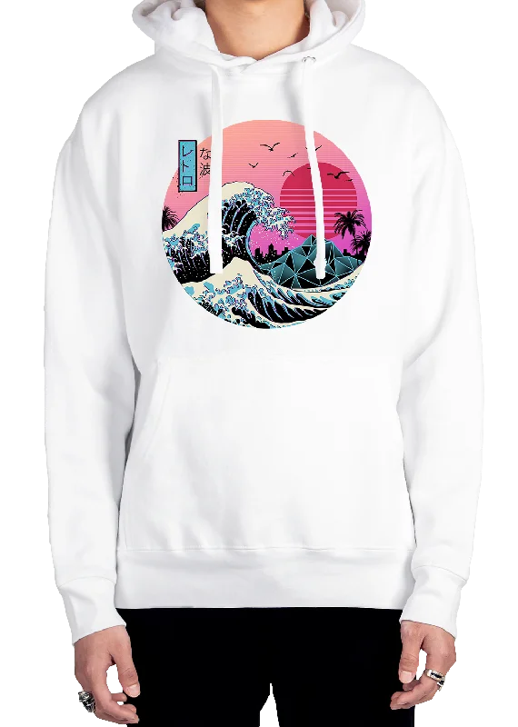 Luxury Customization Retro Wave Hoodie