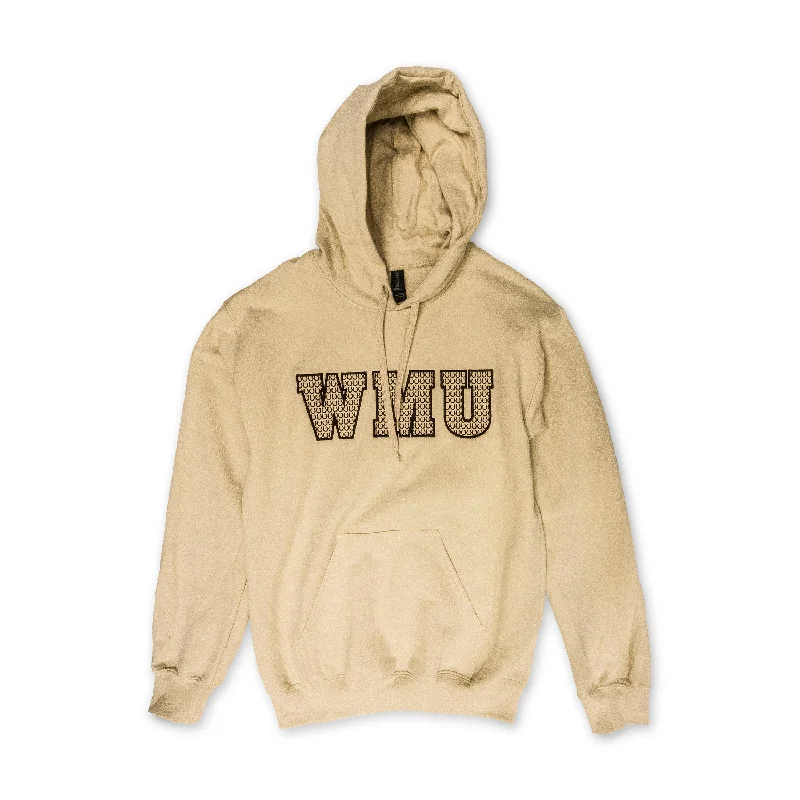 Comfort Fit WMU Horseshoe Embroidered Hoodie