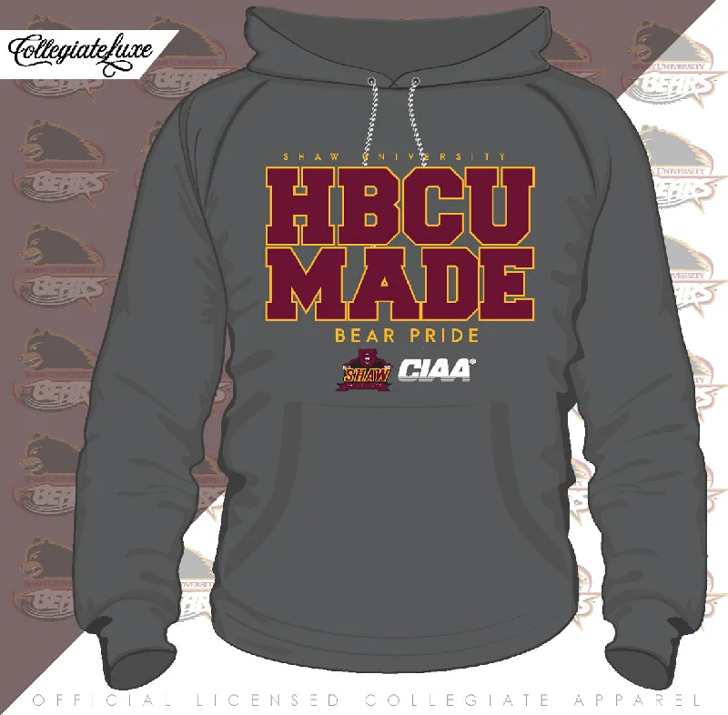 Quality Tailoring SHAW U | HBCU MADE Gray Unixes Hoodie