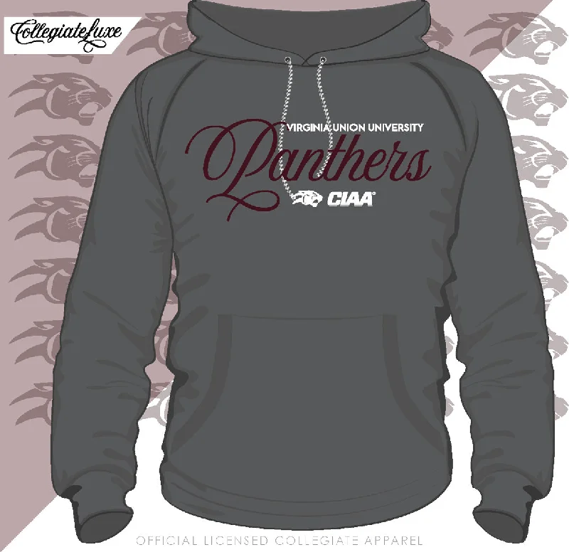 Fashion Classic VUU | PANTHERS LOGO Gray Unisex Hoodie (z) (DK)