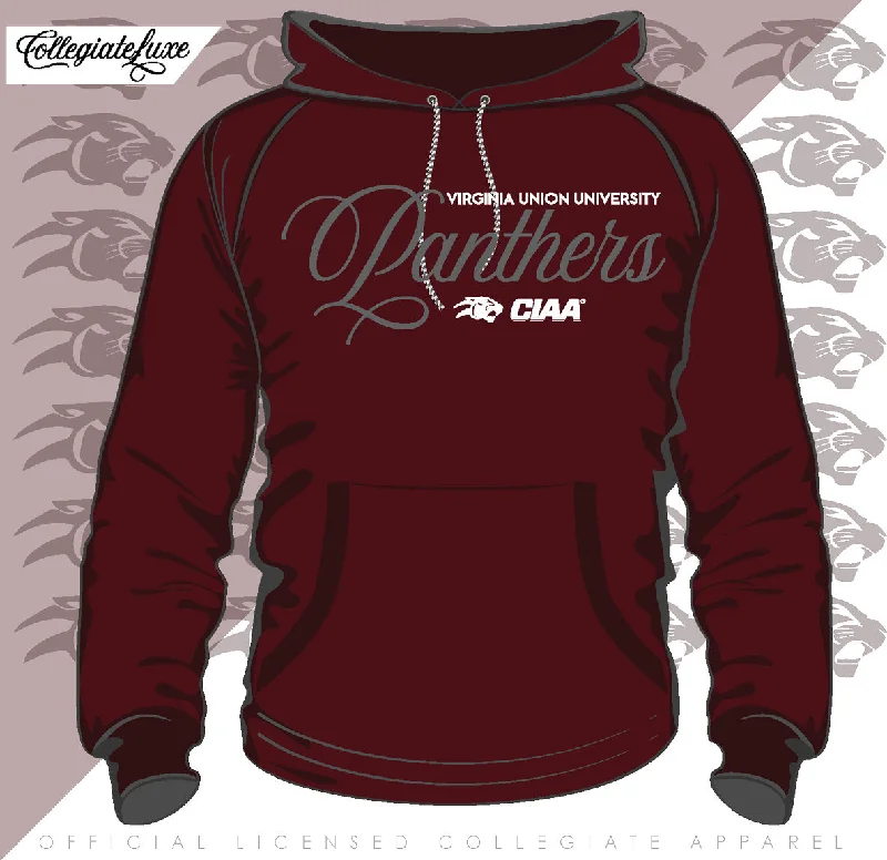 Effortless Style VUU | PANTHERS LOGO Maroon Unisex Hoodie
