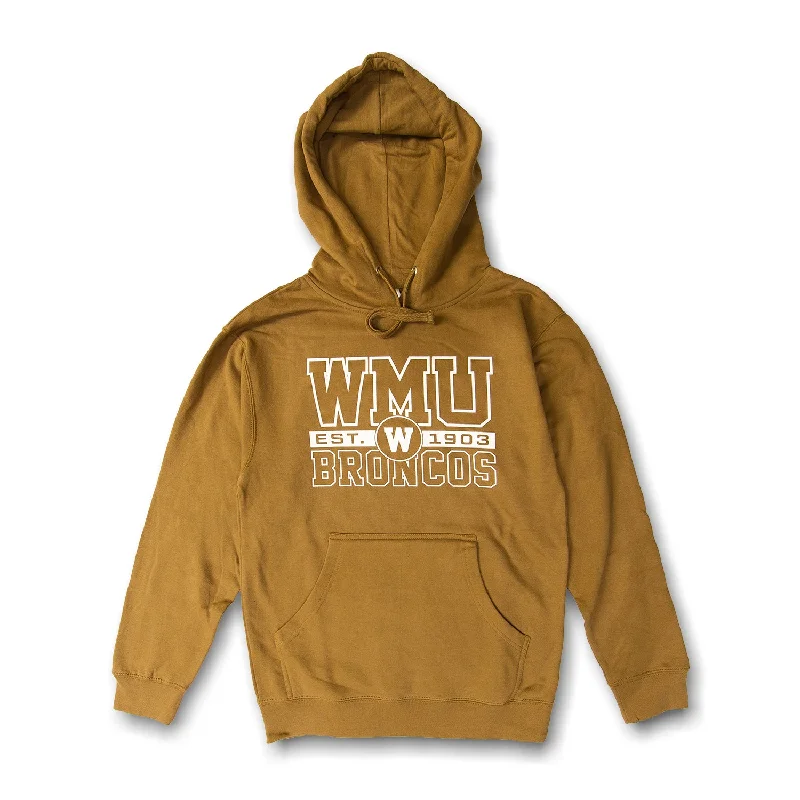 Smart Comfort Wear WMU Block and Circle Hoodie
