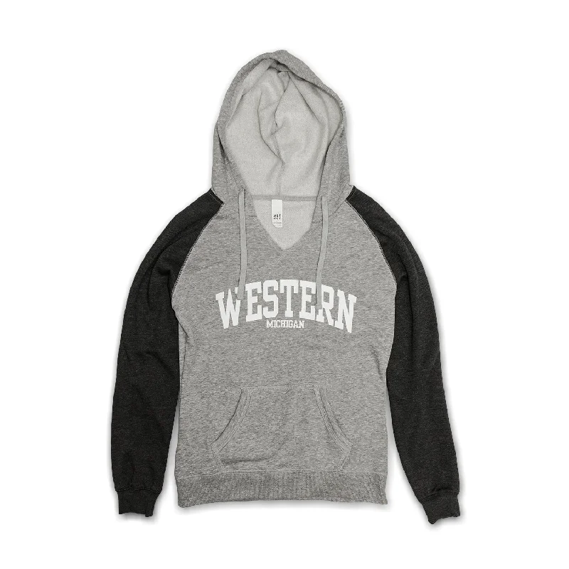 Cozy Outerwear Ladies' Western Michigan Collegiate Raglan Hoodie