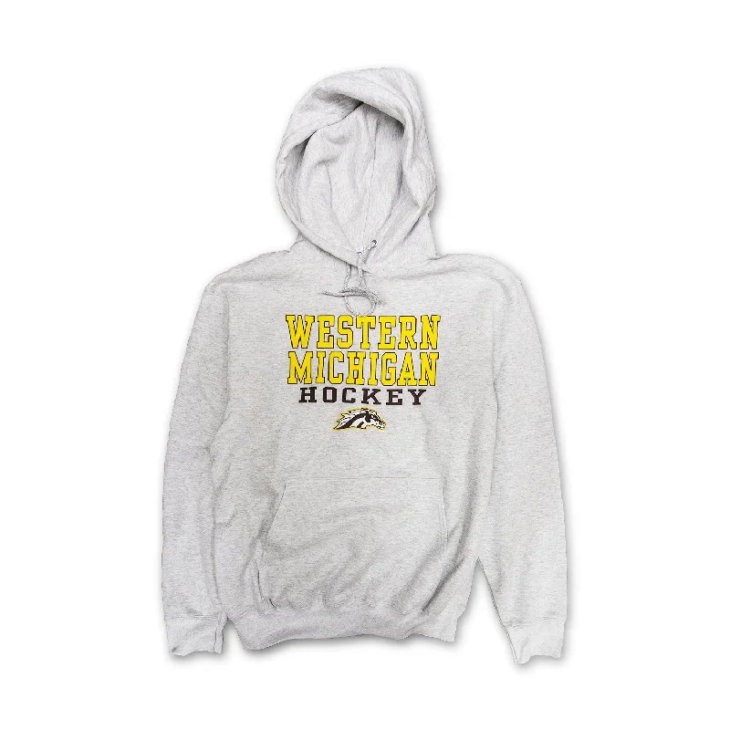 Easy Style Western Michigan Hockey Spirit Mark Hoodie
