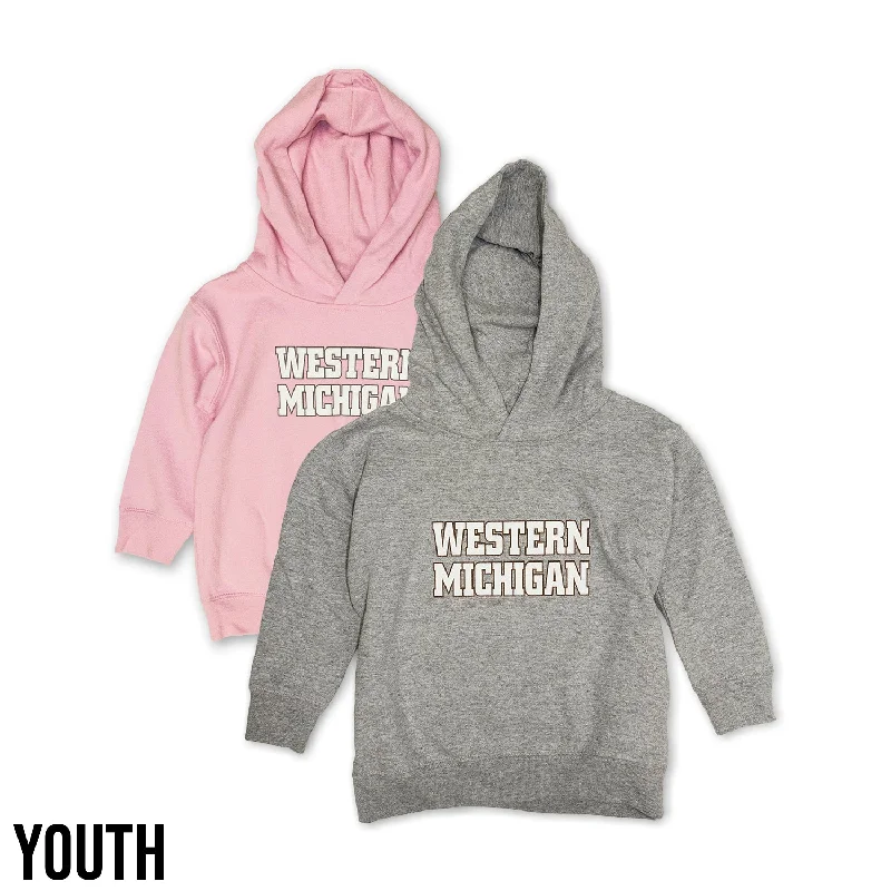 Relaxed Dresses Western Michigan Youth Hoodie