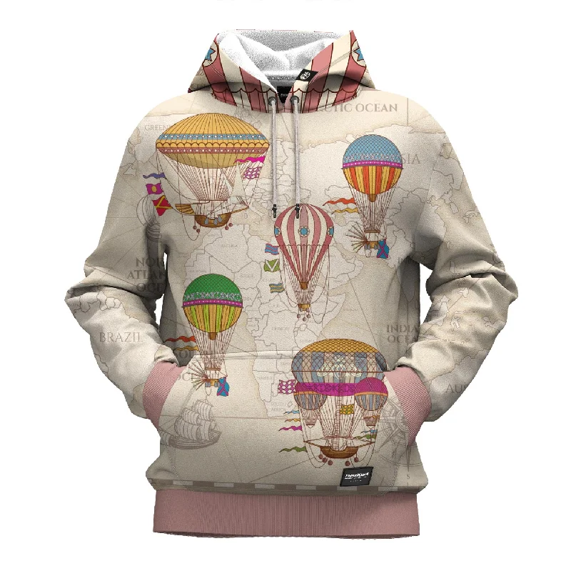 Versatile Style World Travel Hoodie