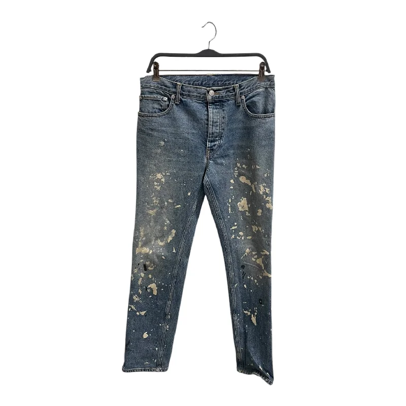 Elegant Casuals Helmut Lang/Pants/27/Denim/BLU/paINT SPLATTER