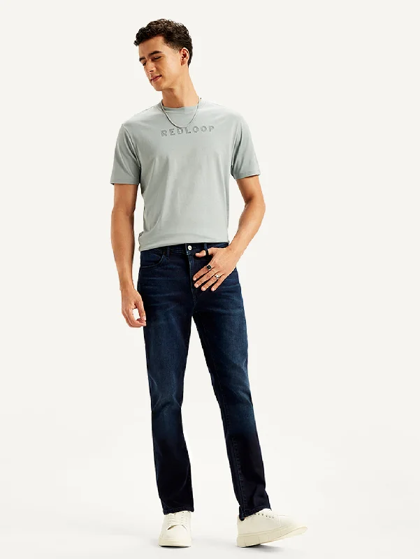 Casual Ease Men's 511 Slim Fit Navy Jeans