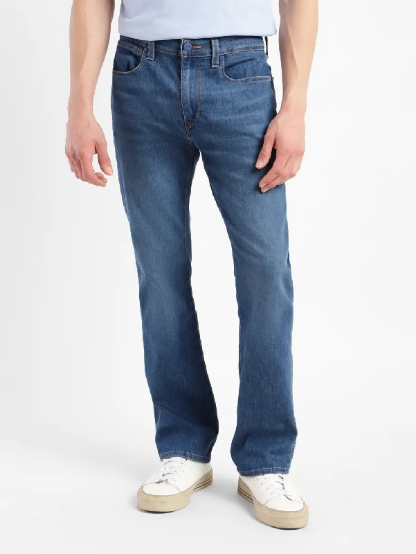 Fashion Comfort Men's 527 Blue Slim Bootcut Fit Jeans