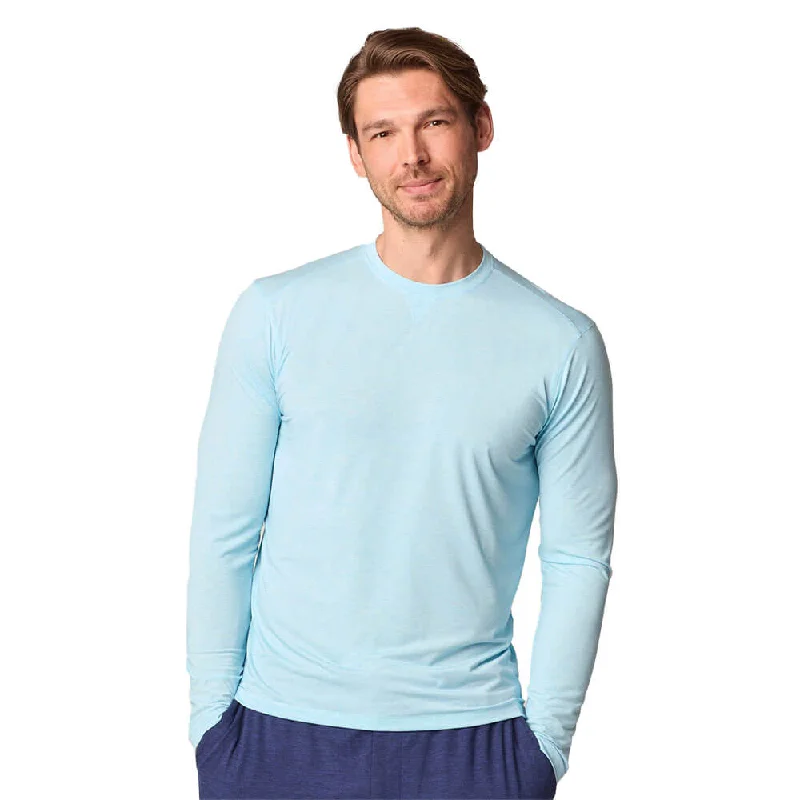 Comfortable Chic Johnnie-O Course Prep-Formance Long Sleeve T-Shirt - Permafrost*