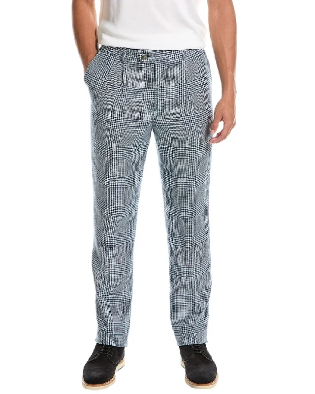 Carefree Brunello Cucinelli Linen & Wool-Blend Pant