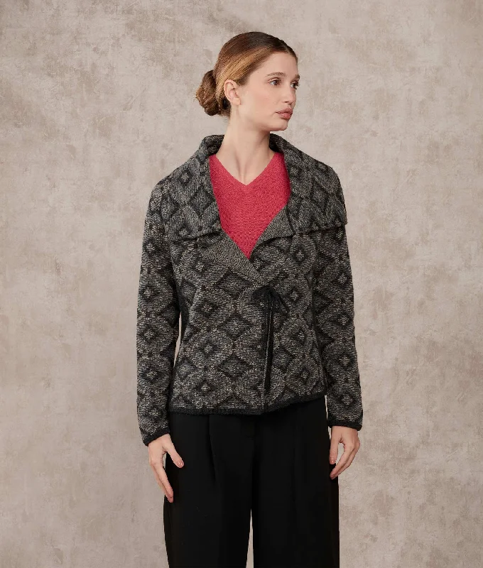 Personalized Wear Fitted Wrap Cardigan