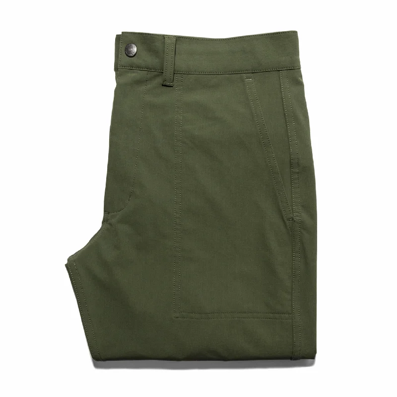 Free And Casual The Alpine Pant in Moss